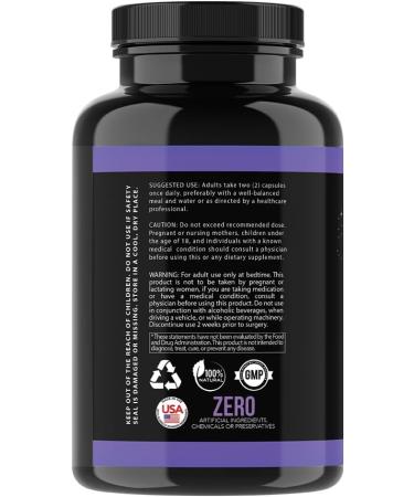 Angry Supplements Hair Envy PM Nighttime Beauty & Relaxation Formula for Women with Melatonin Biotin Calcium & Magnesium Supports Hair Health & Restful Nights 60 Capsules (1-Bottle) - Buy Online on GoSupps.com