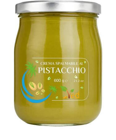 Beurre de pistache premium VED Fabriqu en Italie | Clean Label ingr dients naturels | V g talien et sans gluten (600 g)
