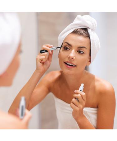 Natural Eyelash & Eyebrow Growth Serum - 2 in 1 | Longer, Fuller, Thicker Lashes and Brows | Nourishing Formula | 0.34 oz - Buy Online on GoSupps.com