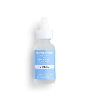 Revolution Skincare 2% Salicylic Acid BHA Serum - Clears Blemishes, Tightens Pores, Vegan & Cruelty Free - 30ml - Buy Online on GoSupps.com