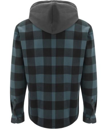 Hanxiulin Men's Fleece Jacket - Plush & Windproof Winter Coat | Thick Lined Casual Fashion in Green - Premium Quality 3XL - Buy Online on GoSupps.com