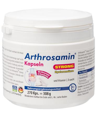 Arthrosamin strong joint capsules with hyaluronic acid 270 capsules 304 g 270 pieces (1 pack)