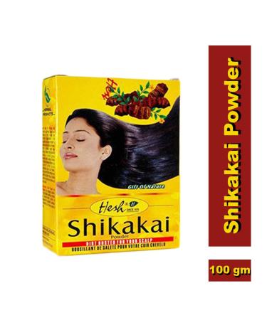 Hesh Pharma Shikakai Powder 3.5oz (100g) - Pack of 4 | Natural Hair Care - Buy Online on GoSupps.com