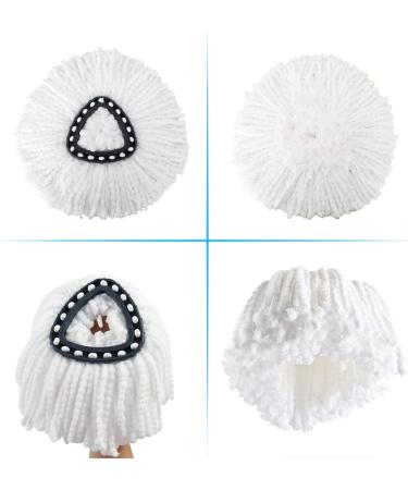 Microfiber Spin Mop Head Refill - Easy Cleaning Pad Replacement (4 Pack) - Buy Online on GoSupps.com