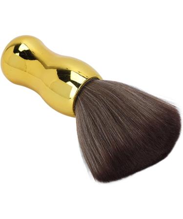 Qukaim Salon Neck Duster Brush Hair Cutting Neck Duster Brush Soft Nylon Salon Neck Cleaning Brush for Face & Neck Gold - Buy Online on GoSupps.com