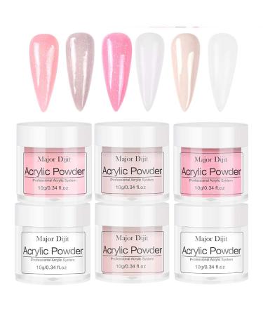 Nail Milling Mills for Gel Nails - UV Lamp Set Acrylic Powder (6 Colors) Nail Studio Essentials & Art Gifts for Women - Buy Online on GoSupps.com
