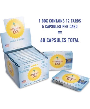 Maximum D3 13,000 IU Capsules - 60-Week Supply (720 Capsules Total) - Buy Online on GoSupps.com