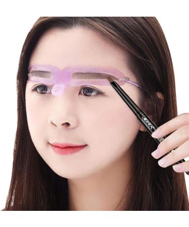 Lurrose Eyebrow Stencils Set - Handheld Grooming Shaper for Perfectly Shaped Brows - Buy Online on GoSupps.com