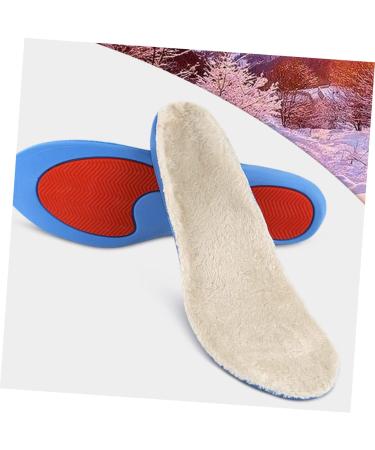 FRCOLOR Absorption Insoles - Fleece Plantar Inserts for Warmth & Comfort - 2 Pairs of Cushioned Insoles for Sports & Daily Wear - Buy Online on GoSupps.com