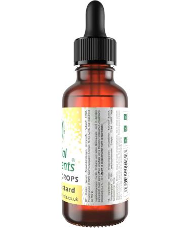 Vanilla Custard Flavour Drop 30ml Highly Concentrated Versatile Food Flavouring - Vegan Non GMO Gluten Free Vanilla Custard 30ml - Buy Online on GoSupps.com