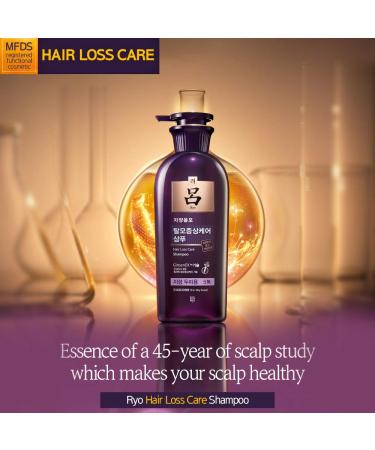 Ryo Hair Loss Care Shampoo 400ml - Excess Sebum & Itchy Scalp Treatment for Women & Men - Buy Online on GoSupps.com