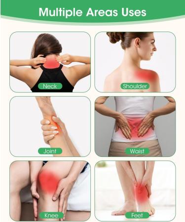 30 patchs de compresses chaudes l'armoise patchs base de plantes pour soulager les douleurs du genou soulagement durable des douleurs articulaires et des courbatures - Buy Online on GoSupps.com