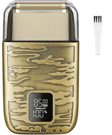 SBJKLYRN Electric shaver Hair shavers for men 3speed shaver for bald heads with double foil beard shavers for men