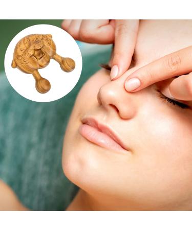 Lurrose Nose Massager Sandalwood Face Massager Roller Trigger Point Massager Facial Acupoint Massager for Anti- Aging Wrinkles Skin Tightening Eye Massagers - Buy Online on GoSupps.com