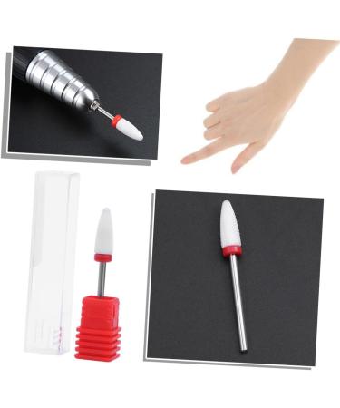 FRCOLOR Nail Care Tools tools manicure tools nails bits power tools nail electric tool nail tools manicure bits nail grinding head nail bits corn Nail Gel Polish Remover medium Red - Buy Online on GoSupps.com