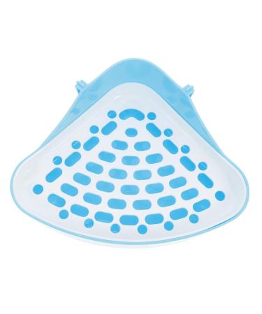 BESPORTBLE 2pcs Box Pet Urinal Potty Bunny Bedding Guinea Pig Training Pan Rabbit Potty Pet Pee Toilet Abs Blue 24.5X18.5cmx2pcs Bluex2pcs