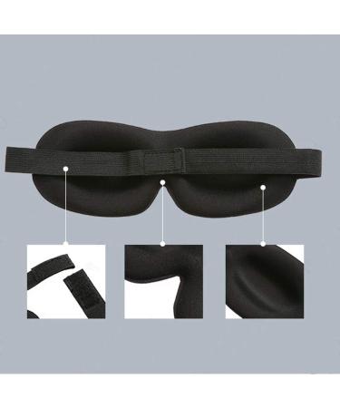 3 Pack 100% Blackout 3D Contoured Sleep Mask for Sleeping - Navy/Violet/Royal Set - Buy Online on GoSupps.com