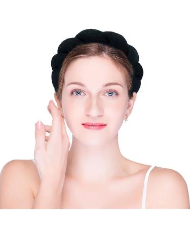 Mimi and Co Spa Headband for Women - Soft & Absorbent Sponge & Terry Cloth Fabric - Ideal for Skincare, Face Washing, Makeup Removal & Shower - Hair Accessories for Padded Headband Hairstyles - Buy Online on GoSupps.com