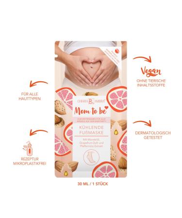 Chiara Ambra Cooling Foot Mask - Refresh & Revitalize Tired Feet | International Shipping Available - Buy Online on GoSupps.com