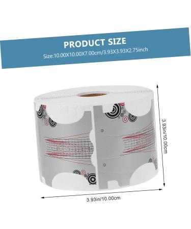 PLAFOPE 1roll Nail Paper Holder Gel Builder Tips Guide Art Nail Extension Paper Self Adhesive Nail Tips Guide Nail Sculpting Nail Art Tips Guide Nail Art Guide Forms Nail Polish Curl Form - Buy Online on GoSupps.com