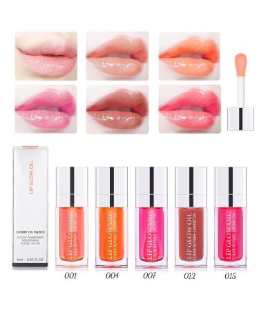 Yasovigi Hydrating Lip Oil Plumping Lip Tint - Rosewood | Moisturizing Gloss, Nourishing Repair Stick, Non-sticky Formula - Hydrates & Lightens Lip Lines - Buy Online on GoSupps.com