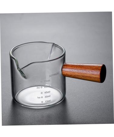 Alipis 1pc Cup Coffee Espresso Machines for Home Wisking Tool Electric Milk Kitchen Supplies Syrup Glass 10.5X8.2X6CM Transparent - Buy Online on GoSupps.com