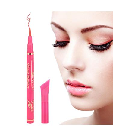 Liquid Eyeliner Waterproof Long-lasting Liner Makeup Pencil for Eye Smudge-proof Eyeliner for Smooth Eye Look on Vacation Daily Outgoing Leisure Time and Dating Fulenyi Wingtail Eyeliner_09#