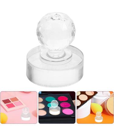 HOMSFOU Tampon Presseur pour Fard Paupi res 27 Mm Rond Outil de Pressage Cosm tique Pr cis en Cristal Accessoire Maquillage DIY pour R paration et Compactage Poudre Yeux - Buy Online on GoSupps.com
