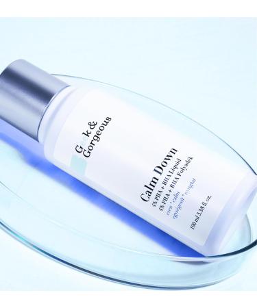 Geek & Gorgeous Calm Down 4% PHA + BHA Liquid 100ML - Buy Online on GoSupps.com