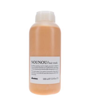 Davines Nounou Hair Mask 1000ml (Pack of 1) Odourless 1 l (Pack of 1)