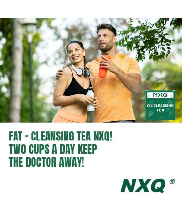 NXQ Oil Cleansing Tea: Gentle Colon Support Formula for Digestive Wellness & Gut Health -A Blend of Winter Melon Lotus Leaf Cassia Seed Poria wellness Herbs tea (30 Bags) - Buy Online on GoSupps.com