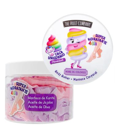 The Fruit Company Color Cloud Body Cream 300ml Super Moisturizing Body Butter Vegan Formula