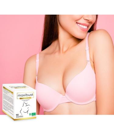 NUTRI EXPERT - Maxibust Beauty & Push-Up - Food supplement with Fenugreek and Organic Acacia Fibers - Breast volume & firmness - 30 days cure - Buy Online on GoSupps.com