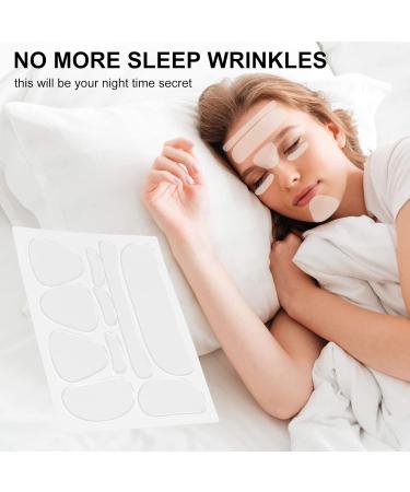 10 in 1 Facial Wrinkle Remover Strips Reusable Silicone Facial Wrinkle Patches Skin Smoothing Wrinkle Patches for Face Prevention - Buy Online on GoSupps.com