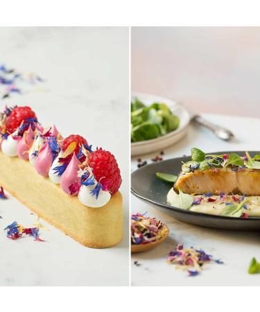 Buy Decora 0201012 Edible Flowers - Summer Colours 0.5g (Pack of 4) for International Shipping | Enhance Your Baking & Desserts - Buy Online on GoSupps.com