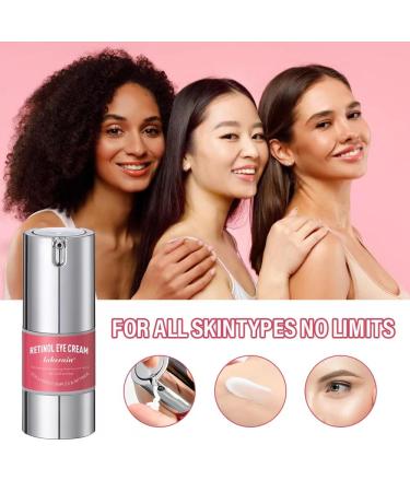Retinol Eye Cream - Anti-Aging Under Eye Treatment Reduce Puffiness & Smooth Fine Lines - Buy Online on GoSupps.com