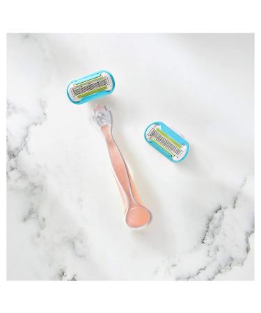 Gillette Venus Extra Smooth Pink Women's Razor Handle + 2 Refills - Pink - Buy Online on GoSupps.com