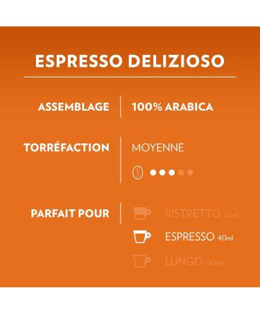 Lavazza A Modo Mio Assortiment de Capsules de Caf 100% Arabica Intensit 7 13 108 capsules AMM Passionale Delizioso Dek - Buy Online on GoSupps.com