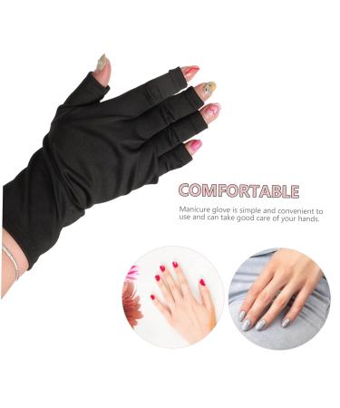 Beavorty 4 Pairs Nail Gloves Uv Protection Gloves Hand Gloves for Uv Light Protection Uv Gloves Uv Manicure Gloves Uv Light Gloves Uv Prevention Gloves Polyester Hand Cover Anti-uv Miss - Buy Online on GoSupps.com