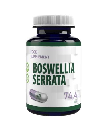 Boswellia Serrata (Indian Frankincense) 10:1 Extract 5000mg Equivalent 120 Vegan Capsules Certificate of Analysis by AGROLAB Germany High Strength No Fillers or Bulkers Gluten and GMO Free