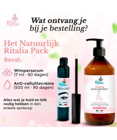 Ritalia Groot 500ml Anticellulitis cr me + serum 500ml + serum - Buy Online on GoSupps.com