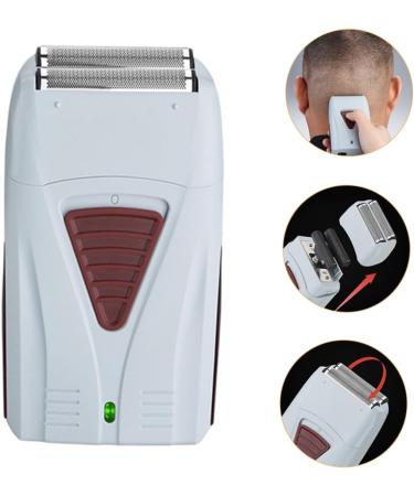 Angoily Rechargeable Electric Shaver & Nose Hair Trimmer for Men - Portable Travel Beard Trimmer - Buy Online on GoSupps.com