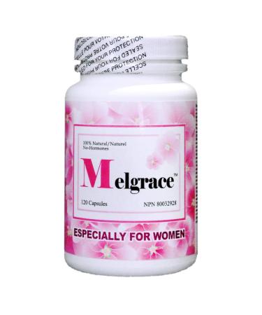 1 Bottle of Melgrace-Menopause Supplements Hormone Support Balance Hormone Level for Women Menopausal Syndrome Postpartum Mood Disorder