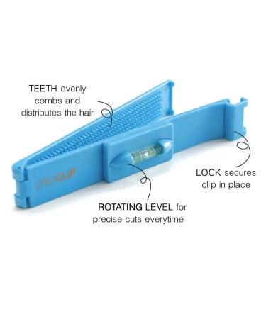 Original CreaClip Bangs & Scissors Hair Cutting Tool - Shark Tank Featured Fringe Trimming Guide & Kids Haircut Kit - Buy Online on GoSupps.com