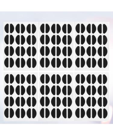 NUOBESTY 48 Pairs Shot Glasses Nose Pads - Raised Black Accessories (1.9x0.8cm) for Comfort & Support | International Shipping Available - Buy Online on GoSupps.com