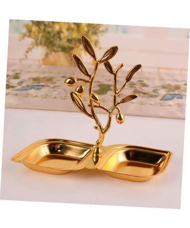 Alipis Food Snack Container Home Household Tray Dried Ktv Practical Dessert Two-Grid Snacks re-usable - Buy Online on GoSupps.com