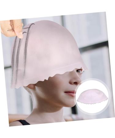 AUTSUPPL Silicone Highlighter Cap Crochet Needles for Hair Scrub Hat Hair Dye Caps Hair Coloring Tools Hair Dyeing Caps Dyeing Color Tool Hats Translucent Hair Care Product - Buy Online on GoSupps.com