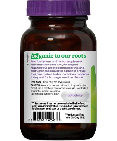 Oregon's Wild Harvest Certified Organic Nettle Capsules with Stinging Hairs Allergy Supplement 600 mg 90 Capsules - Buy Online on GoSupps.com