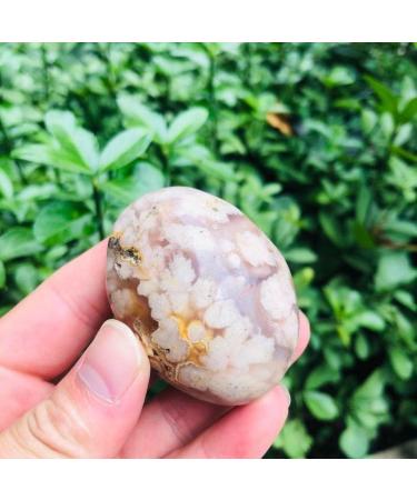 1pc 35g-260g Natural Polished Cherry Blossom Flower Agate Palm Stone forGifts Can be Used for (Color : 35g-55g) HOMEZHOU (Color : 110g-130g) - Buy Online on GoSupps.com