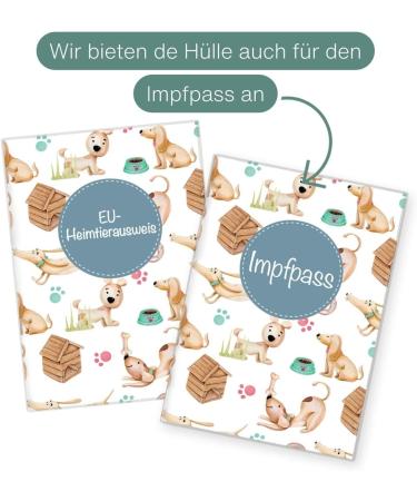 Wilhelm Fell Case for EU Pet ID Card | Personalized Gift for Dog Owners | Protective Cover for Pet ID (Rocky) - Buy Online on GoSupps.com